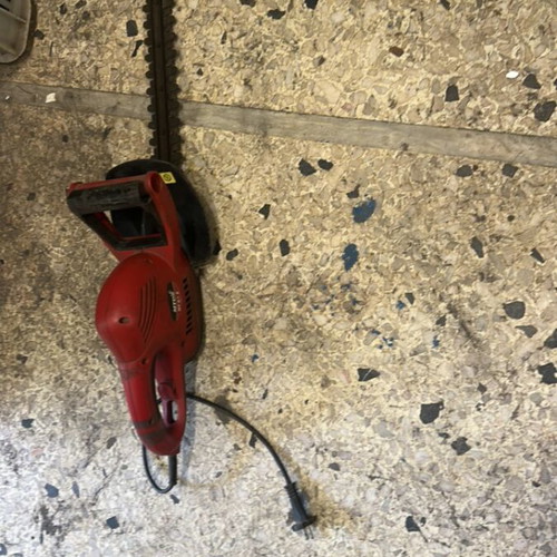 MTD HT 51 E electric hedge trimmer used, 500W, 51cm blade