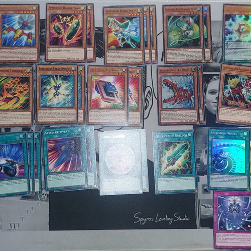 Speedroid Core Deck like new Yu-Gi-Oh! Synchro Wind package