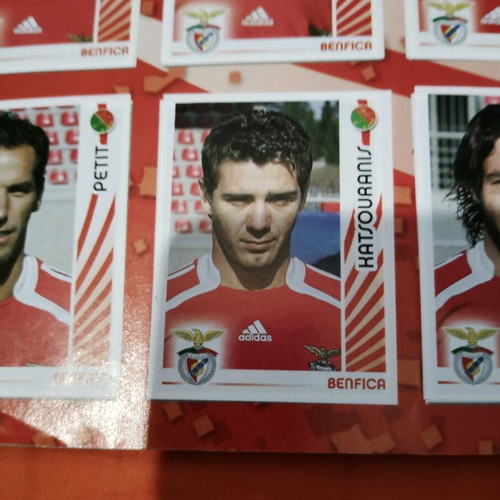 Futebol 2006-2007 album used, Portugal with extra stickers