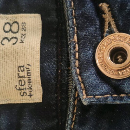 Sfera shorts used, pack of 3, medium, blue and green denim