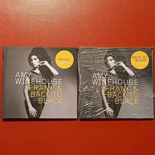 Amy Winehouse Frank and Back to Black albums like new, 2 CDs with bonus