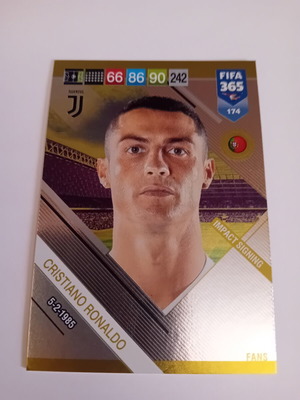 Panini FIFA 365 2019 Ronaldo card like new