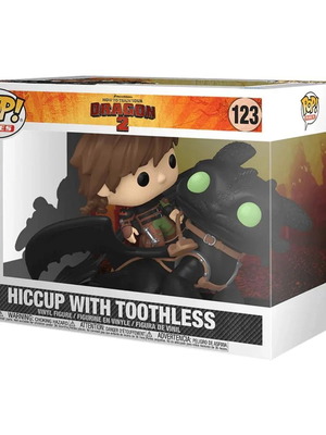 Funko Pop! Rides How to Train Your Dragon Hiccup with Toothless #123 Deluxe καινούργιο
