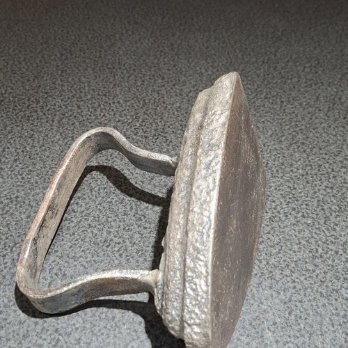Cast Iron Sad Iron vintage decorative, used