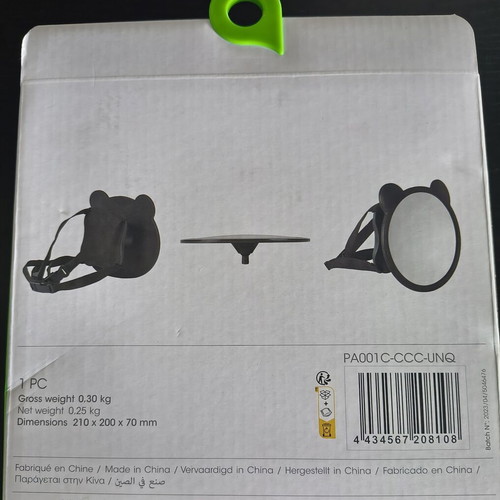 Car mirror bear black Premaman new