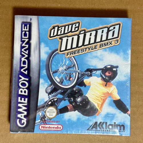 Game Boy Advance SP Dave Mirra Freestyle BMX 3 game new