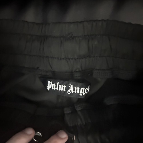 Palm Angels track pant used, size medium, black and white
