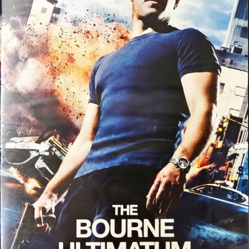 The Bourne Ultimatum DVD like new, action adventure with subtitles