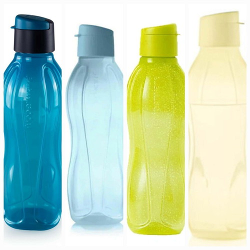 Tupperware bottles new, pack of 4, 750 ml, assorted colors