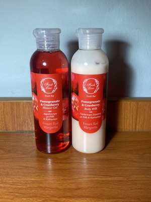 Fresh Line Pomegranate & Cranberry γαλάκτωμα σώματος και αφρόλουτρο
