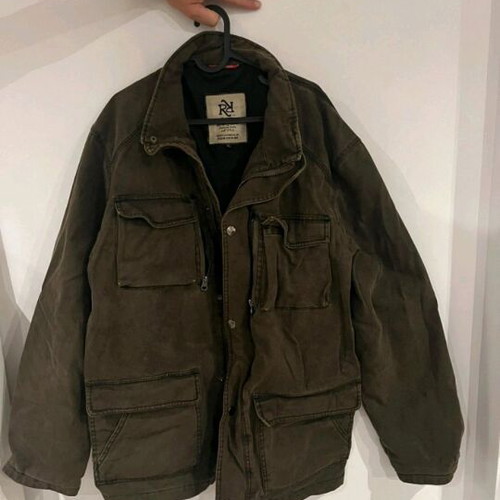Jacket like new, size XL, brown and green