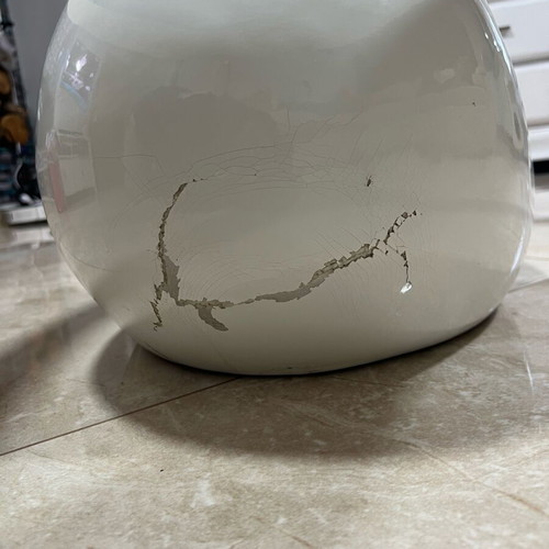 Small furniture used with minor crack at bottom