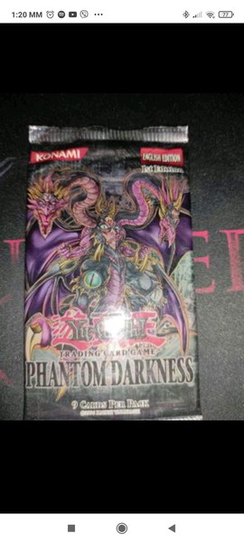 Yu-gi-oh phantom darkness sealed 1st edition