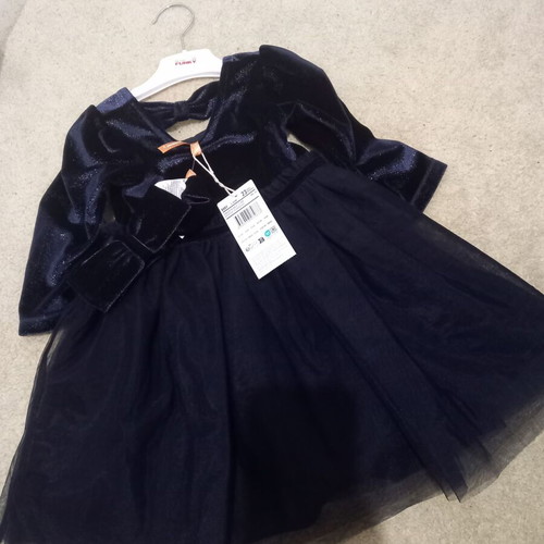Orchestra girls' dress new, dark blue, for 23-month-old girl