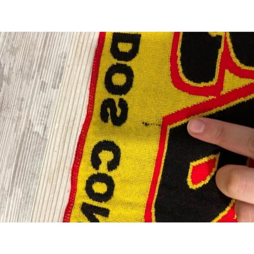 Espana RFEF Spain Football Soccer Scarf used, 100% acrylic