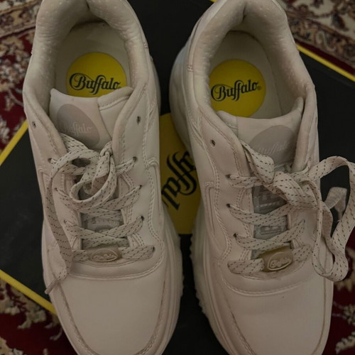 Buffalo Blader One sneakers like new, women's size 38, white