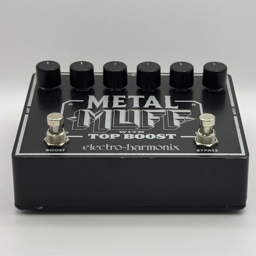 Electro-Harmonix Metal Muff distortion pedal used