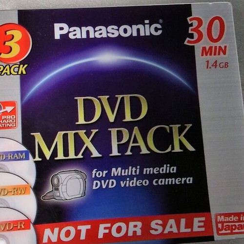 DVD Mix Pack new, pack of 3 discs