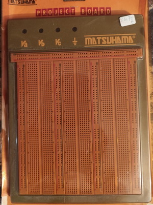 Matsuhama MSB-400 breadboard με 6 στήλες, 5 γραμμές bus