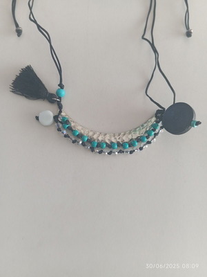 Boho κολιέ με αυξομείωση στο μάκρος