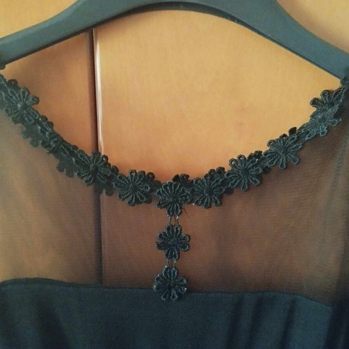 Women's dress white black size S used