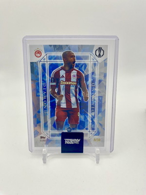 2024-25 Topps Total Football Ayoub El Kaabi RC Diamond /50 Olympiacos καινούργιο