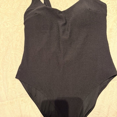 H&M One-Piece Swimsuit Black, New, Size M
