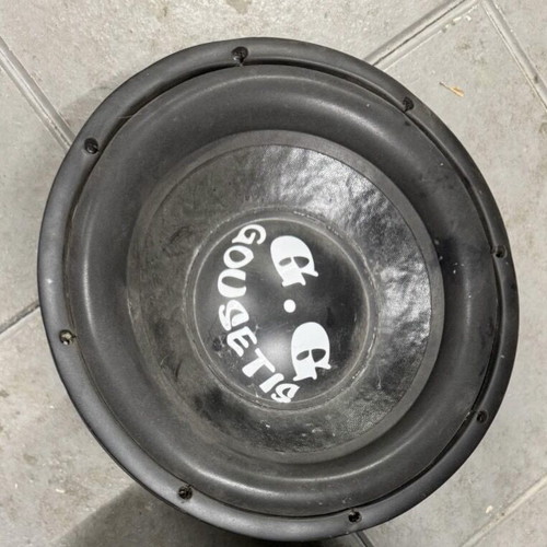Subwoofer 12 inch 1500W RMS like new with GS Audio amplifier