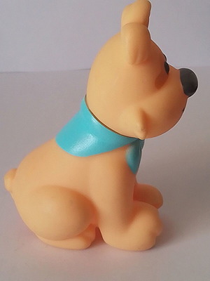 Φιγούρα σκυλάκι Schleich Orange dog μεταχειρισμένη