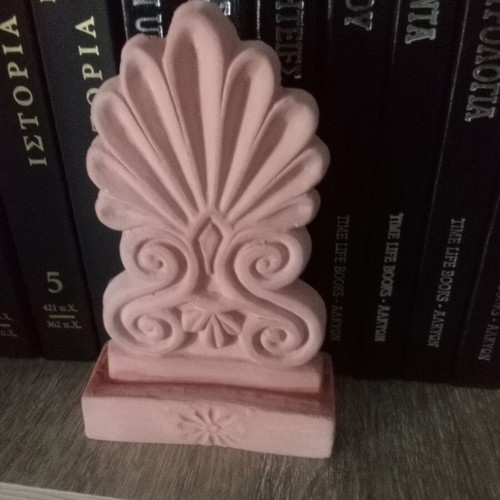 Red ceramic decorative items handmade, high quality