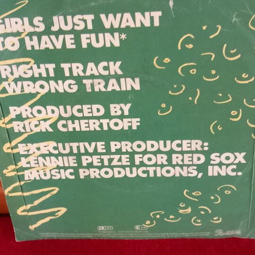Cyndi Lauper Girls Just Want To Have Fun record like new, rock