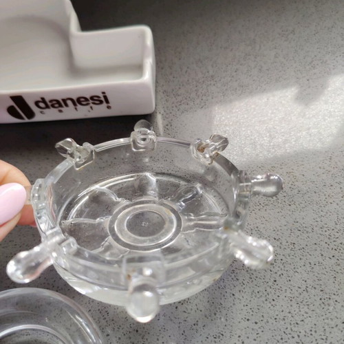Various ashtrays new, pack of 5 pieces