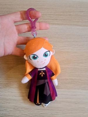 Frozen plush keychain Anna like new