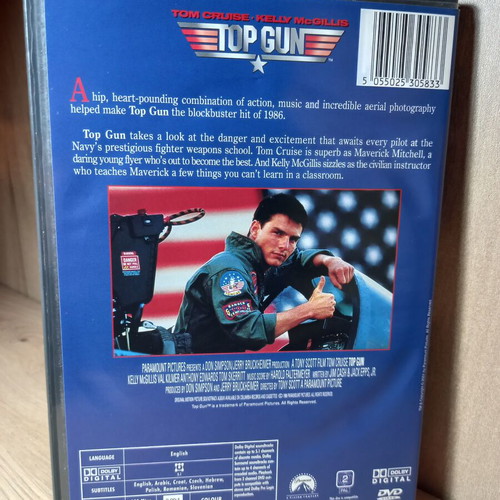 Top Gun DVD with English subtitles