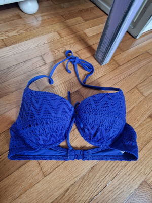 Dorina bikini top new, blue roua, size 75B