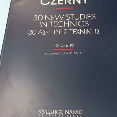 Czerny 30 Piano Exercises New