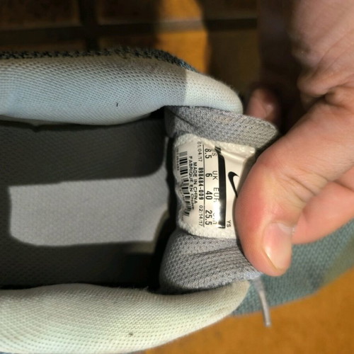 Nike athletic shoes size 40 used with wear
