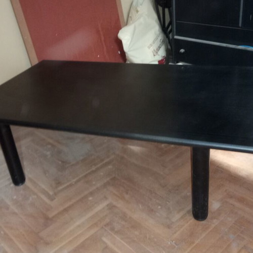 Neoset coffee table used, black, 130x70x40 cm