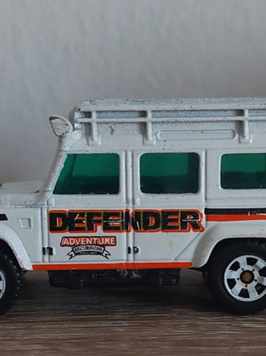 1997 Land Rover Defender 110 1/64 Scale Diecast Model Used