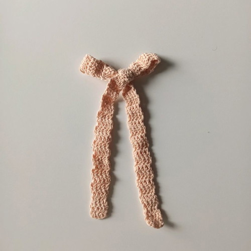 Hair bow new, handmade knitted headband
