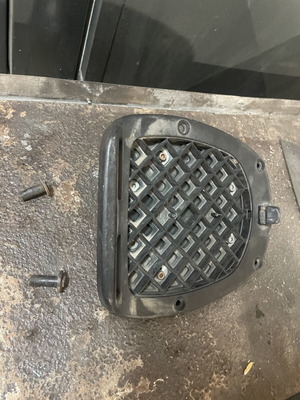 Sym Citycom scooter top case base with screws and bolts