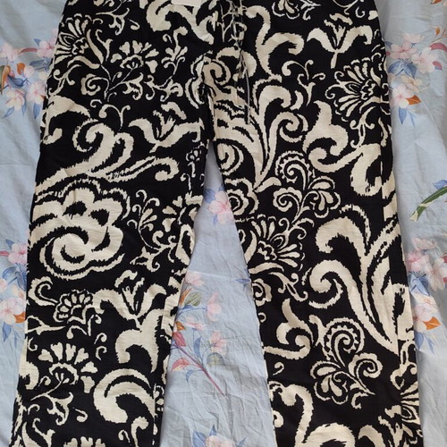 Women's Palazzo Pants new, sizes L and XL, black and white