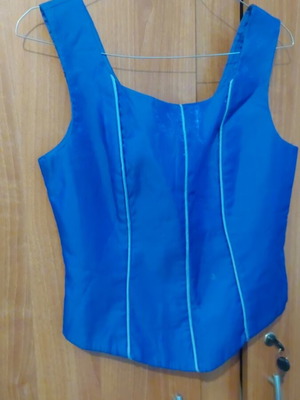 Vintage blue corset like new, worn once