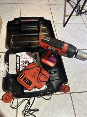 Black+Decker PS122H 12V cordless drill new