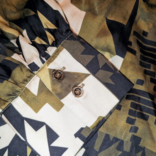 Women's blouse new satin texture