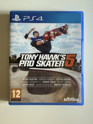 Tony Hawk Pro Skater 5 PS4 like new
