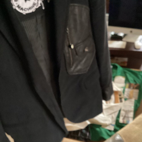 Frankie Morello jacket collectible like new, size L, black
