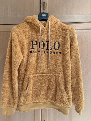 Polo Ralph Lauren hoodie like new, size S, beige brown
