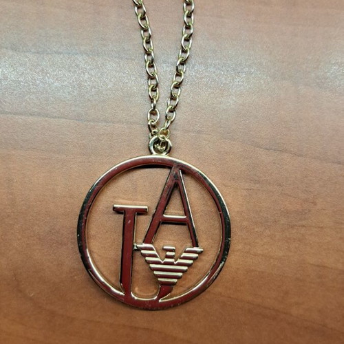 Armani Jeans charm gold like new, metal