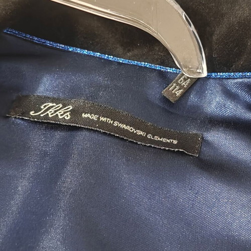IKKS velvet black kids jacket with Swarovski crystals like new